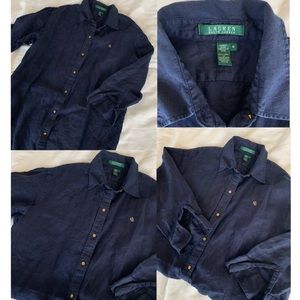 Lauren Ralph Lauren Linen dress blouse